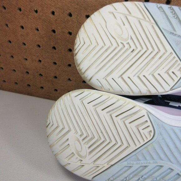 Asics Navy and White Athletic Shoes - Picture 8 of 8